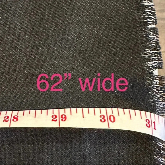 Lauren Conrad Black Scarf/ Wrap Size O/S - Picture 7 of 7